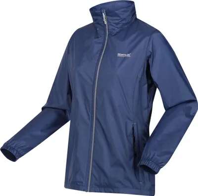 Produktbild von Regatta Regenjacke Damen Wasserdicht mit Kapuze, Farbe:Dusty Denim, Größe:46