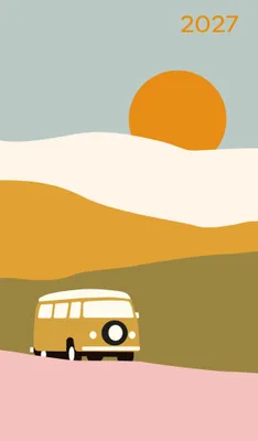 Produktbild von Taschenkalender Youngtimer Vanlife 2027