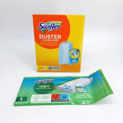 Produktbild von Swiffer Staubtücher Staubmagneten 3 Feuchte Bodentücher Reinigungssystem Effektiv