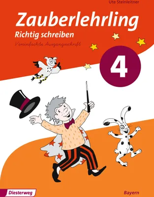 Produktbild von Zauberlehrling 4. Arbeitsheft. VA Vereinfachte Ausgangsschrift. Bayern