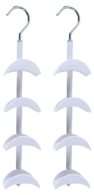 Handtaschen-Aufbewahrungsständer 2er-Set, 360° drehbar, 4 Ebenen