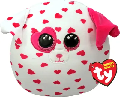 Image de Ty Squishy Beanies, Beau chien, différentes tailles : Ty, Beau chien - environ 25 cm