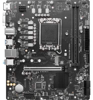 Obrázek produktu pro MSI PRO H610M-E DDR4 (H610,S1700,mATX,DDR4