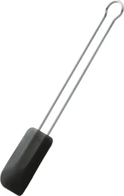 Produktbild von Rösle Teigschaber Silikon schwarz 20 cm
