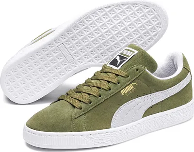 Produktbild von Puma Suede Classic Uni Sneaker Low-Top grün 365347 14, Schuhgröße:36 EU
