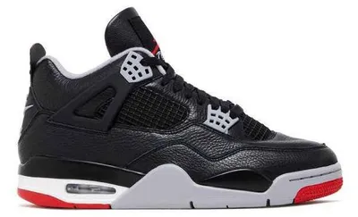 Produktbild von Nike Jordan 4 Retro "Bred Reimagined" Schwarz, Größe: 45