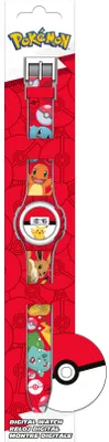 Immagine prodotto di Zegarek Cyfrowy Dziecięcy Pokemon - Oficjalny Produkt Premium Kids Licensing