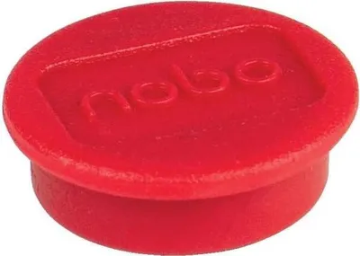 Zdjęcie produktu dla Nobo 1915293, Magnes na tablicę, Czerwony, 24 mm, 16 mm, 24 mm, 120 mm