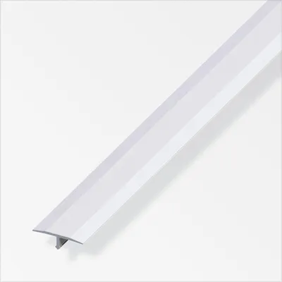 Produktbild von alfer Fugenabdeckprofil 1 m, 6 x 14 mm Aluminium eloxiert silber