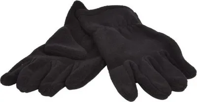 Produktbild von Kinderhandschuhe aus Mikrofleece - Schwarz - Winter-fleecehandschuhe