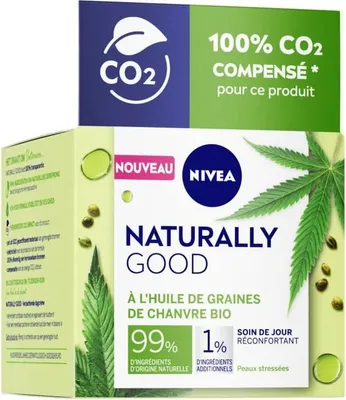 Produktbild von NIVEA Natürlich Gut - Dagcrème - Bio-Hanfsamenöl - 50 ml