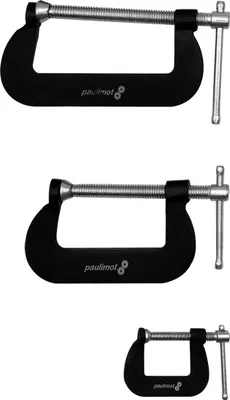 Produktbild von PAULIMOT Mini-Schraubzwingen-Set, 3-teilig