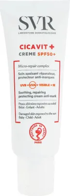 Obrázok produktu pre SVR pleťový krém Cicavit+ Creme SPF50+ 40 ml