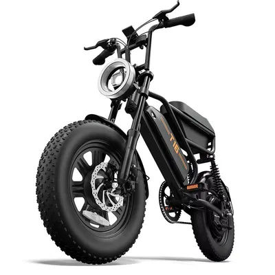 Produktbild von URLIFE T16 E-Bike für Erwachsene, 250-W-Motor, 48 V 13 Ah Akku, 16-Zoll geländegängige Reifen, Stadt- und Offroad-E-Bike