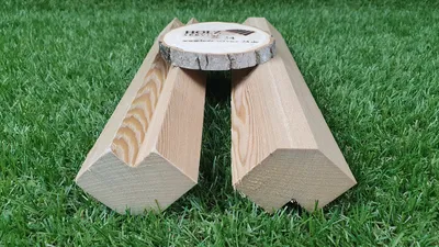 Produktbild von Eckleisten sibirische Lärche 45x45mm, Länge 4,00 m