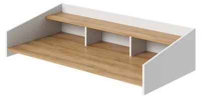 Immagine prodotto di sopralzo a scaffale Vicco Viktor Rovere artigianale/Bianco 127.2 x 30 cm, Model 60747