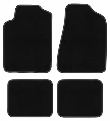 Productafbeelding van Velours automatten voor Chrysler Stratus 1995-2001 (sedan) – 4-delig, zwart, op maat – Wielganizator BASIC