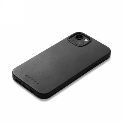 Image de Mujjo Etui cuir Apple iPhone 14 Plus / 15 Plus MagSafe (noir)