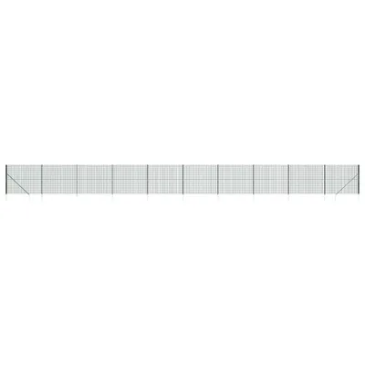 Produktbild von Maschendrahtzaun mit Bodenhülsen Grün 1,4x25 m