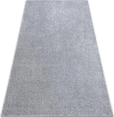 Produktbild von Teppich Teppichboden SANTA FE silber 92 eben, glatt, einfarbig Grau 300x300 cm