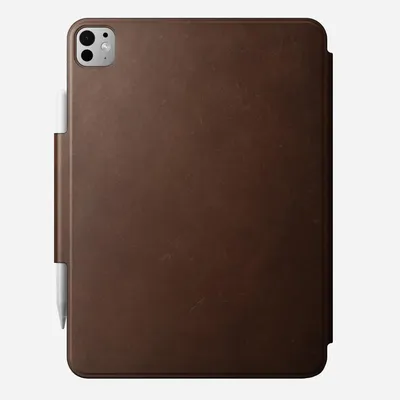 Obrázek produktu pro Nomad Leather Folio, brown Nomad leather - iPad Pro 11" M4, M5