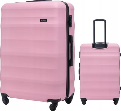 Walizka twarda na 4 kółkach XXL duży bagaż podróżny z ABS-u WINGS – zdjęcie produktu