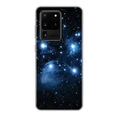 Produktbild von MuchoWow® Handyhülle Schutzhülle Hülle für Samsung Galaxy S20 Ultra Universum - Planeten - Sterne - Jungen - Mädchen - Kinder Silikon Softcase Handy Hülle - Karteninhaber