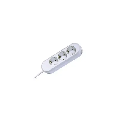 Produktbild von BACHMANN SMART Steckdosenleiste 3x Schutzkontakt, weiß, 3 m