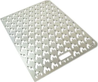 Immagine prodotto di Griglia a fiamma in acciaio inox adatta per Traeger Ranger - extra solida con effetto griglia plancha!