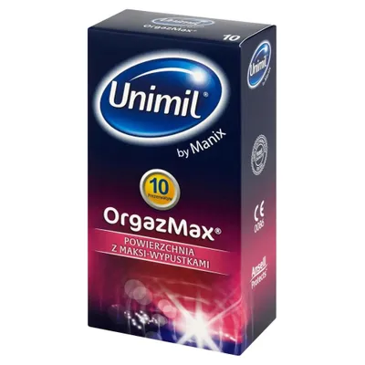 Obrázok produktu pre Kondómy Unimil OrgazMax 10ks