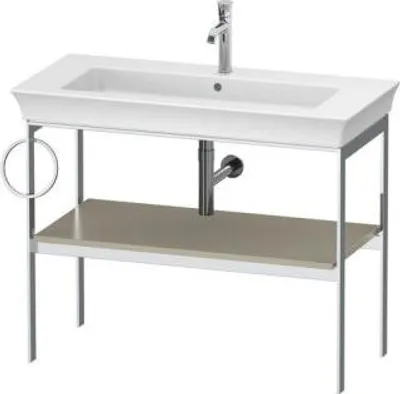Produktbild von DURAVIT WT4544L6060 Metallkonsole bodenst. White Tulip