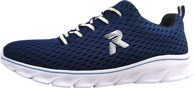 Image de Chaussures de sport pour femmes Rieker, modèle à lacets, couleur bleue, style décontracté