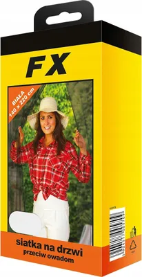 Zdjęcie produktu dla Siatka na drzwi przeciw owadom FX 140x220 cm biała