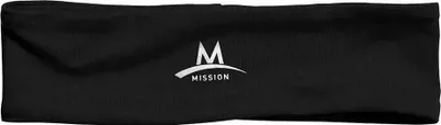Produktbild von Mission Cooling Classic Stirnband Schwarz  Herren,Damen Schwarz One Size
