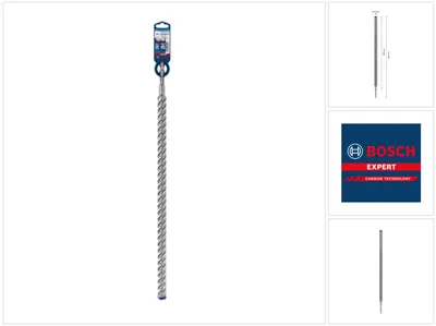 Obrázek produktu pro Bosch Expert SDS plus-7X, Rotační kladivo, Hammer drill bit, 2,5 cm, 600 mm, Betonový, Kámen, 55 cm