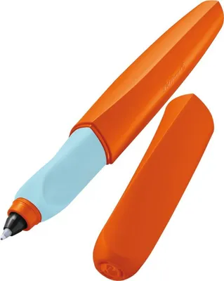 Produktbild von Pelikan Tintenroller Twist orange / blau mit Patronen