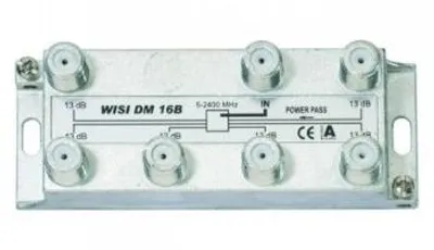 Produktbild von WISI Verteiler 6-fach DM16B 5-2400MHz 13dB