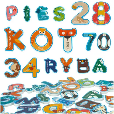 Produktbild von Badespielzeug, Buchstaben, Zahlen, Schaumstoff