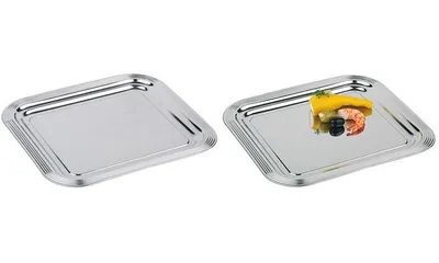 Productafbeelding van APS 389, partijplaat CLASSIC, (B)354 x (T)325 mm, zilver