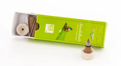 Produktbild von Berk Räucherkegel - Sandelholz - Green Line, 16 G