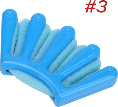 Produktbild von Zopfbefestigung | französischer Zopf | Haarstyling-Aufsatz | Blau