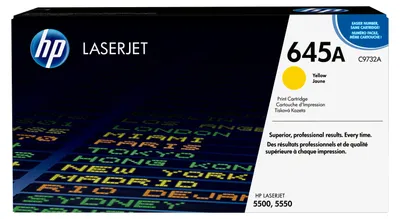 Image de HP 645A Jaune - cartouche de toner LaserJet d'origine