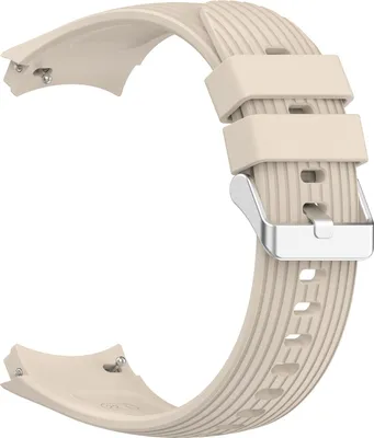 Immagine prodotto di INF Cinturino in silicone per Huawei Watch 5 (42mm) - Ricambio confortevole Avorio