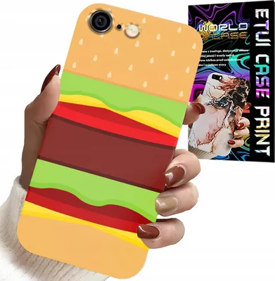 Obrázok produktu pre Puzdro Pre Iphone 6 / 6S - Puzdro Burger Cheeseburger