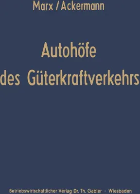 Produktbild von Autohöfe des Güterkraftverkehrs