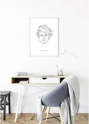 Produktbild von Poster Star Wars Classic Force Faces Luke 40x50 cm