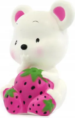 Zdjęcie produktu dla SQUISHY JUMBO Biały Miś GNIOTEK 13cm