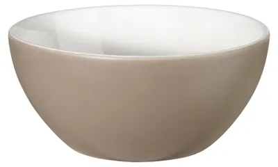 Obrázek produktu pro ASA Selection, velká mísa, barva taupe, průměr 15,5 cm, výška 7 cm – výhodná sada 4 kusů