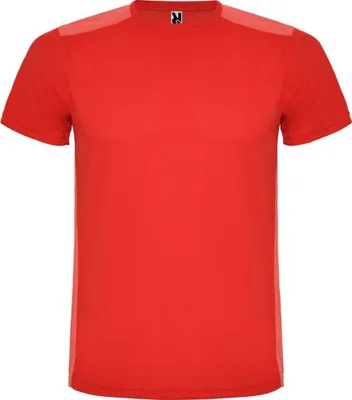 Produktbild von Roly - "Detroit" T-Shirt für Herren/Damen Uni - Sport kurzärmlig PF4445 (XL) (Ebenholz/Schwarz)