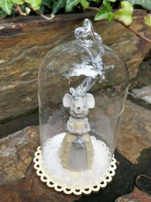 Produktbild von Christbaumkugel Glocke, Mäusekönigin Lucia